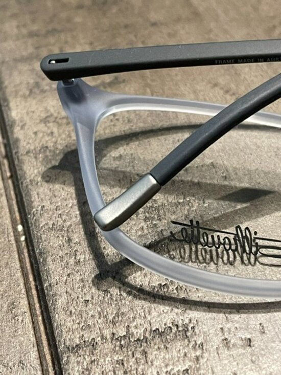 Silouette 1563 106109 SPX Illusion Full Rim Eyeglass Frame Matte Blue 53-14-130